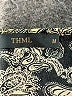 THML 100% Polyester Paisley Gray Casual Dress Size M - photo 7