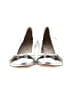 Attilio Giusti Leombruni 100% Leather Metallic Silver Flats Size EU (IT) 37 1/2 / US 7 1/2 - photo 2