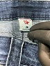 True Religion Stripes Blue Jeans Size 28 waist - photo 4