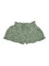 Angie 100% Rayon Print Green Shorts Size S - photo 1