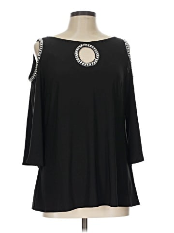 MSK 3/4 Sleeve Top (view 1)