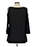 MSK Black 3/4 Sleeve Top Size L - photo 2