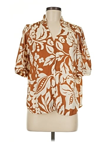 T Tahari Short Sleeve Blouse (view 1)