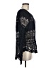 Deletta Black Long Sleeve Blouse Size M - photo 4