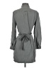 Odille 100% Silk Gray Trenchcoat Size XS - photo 2
