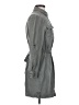 Odille 100% Silk Gray Trenchcoat Size XS - photo 4