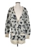 Free People Animal Print Silver Cardigan Size S - photo 1