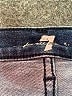 7 For All Mankind Stripes Blue Jeans Size 26 waist - photo 4