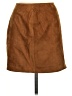 Joseph Abboud 100% Leather Solid Brown Leather Skirt Size 6 - photo 1