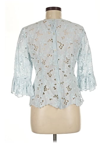 Rebecca Taylor 3/4 Sleeve Blouse (view 2)