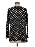 Comfy U.S.A. Polka Dots Black Long Sleeve Top Size M - photo 2