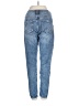 Express Jeans Hearts Blue Jeans Size 0 - photo 2