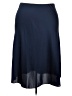 J.Crew 100% Polyester Solid Blue Casual Skirt Size 3X - photo 1