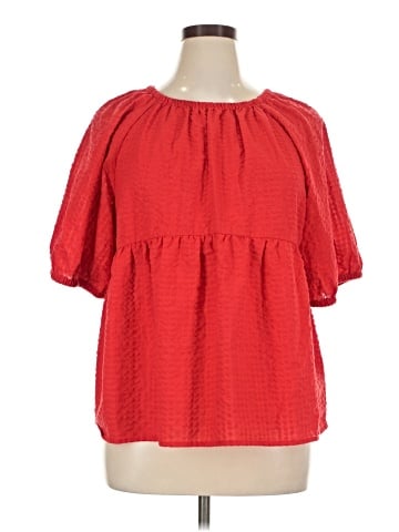 Old Navy Short Sleeve Blouse (view 1)