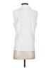 Modern Works Ivory Sleeveless Blouse Size S - photo 2