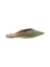 BCBGMAXAZRIA 100% Leather Green Mule/Clog Size 7 1/2 - photo 1