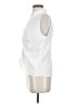 Modern Works Ivory Sleeveless Blouse Size S - photo 5