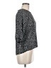Papermoon 100% Polyester Polka Dots Black 3/4 Sleeve Blouse Size M (estimated) - photo 4