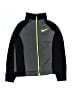 Nike 100% Polyester Gray Track Jacket Size 6 - photo 1