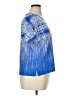 Cathy Daniels Blue Short Sleeve Top Size XL - photo 4