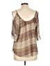 Trac Brown 3/4 Sleeve Blouse Size L - photo 2