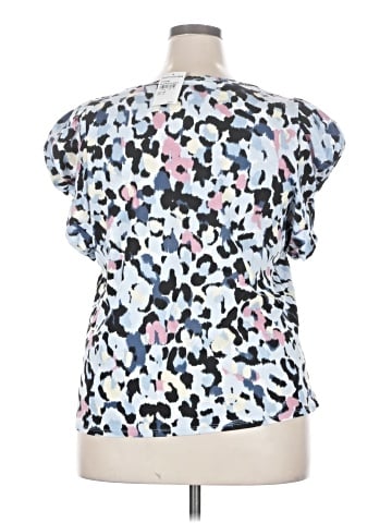 Bobeau Short Sleeve Blouse (view 2)
