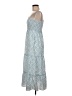 billy j Paisley Blue Casual Dress Size 6 - photo 5