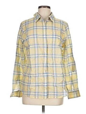 L.L.Bean Long Sleeve Button-Down Shirt (view 1)