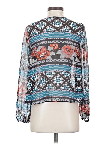 Eyeshadow Long Sleeve Blouse (view 2)