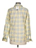 L.L.Bean 100% Cotton Plaid Yellow Long Sleeve Button-Down Shirt Size M - photo 2