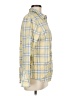 L.L.Bean 100% Cotton Plaid Yellow Long Sleeve Button-Down Shirt Size M - photo 4