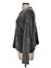 Cynthia Rowley TJX 100% Polyester Metallic Silver Pullover Sweater Size M - photo 5