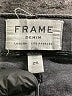 FRAME Denim Chevron-herringbone Black Jeans Size 26 waist - photo 7