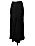 Iris & Ink 100% Viscose Solid Black Formal Skirt Size 4 - photo 2