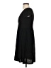Blu Heaven Solid Black Casual Dress Size S - photo 5