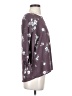 Papermoon 100% Polyester Purple 3/4 Sleeve Blouse Size XS - photo 4