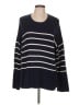 Gap Stripes Blue Pullover Sweater Size L - photo 1