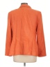 Escada 100% Cupro Orange Blazer Size EU 44 / US 14 - photo 2
