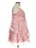 Mi ami 100% Polyester Pink Cocktail Dress Size L - photo 4