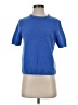 Zara 100% Lana Wool Blue Wool Pullover Sweater Size S - photo 1