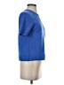 Zara 100% Lana Wool Blue Wool Pullover Sweater Size S - photo 4