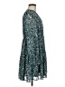 Elan 100% Polyester Animal Print Teal Casual Dress Size M - photo 4