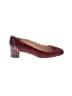 J.Crew Paisley Burgundy Heels Size 7 - photo 1