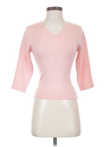Sweet Romeo Silk Pullover Sweater (view 1)