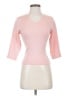 Sweet Romeo Pink Silk Pullover Sweater Size S - photo 1