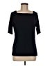 Talbots Black Short Sleeve Top Size M - photo 1