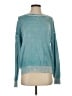 Sundance 100% Cotton Teal Pullover Sweater Size S - photo 1