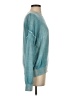 Sundance 100% Cotton Teal Pullover Sweater Size S - photo 4