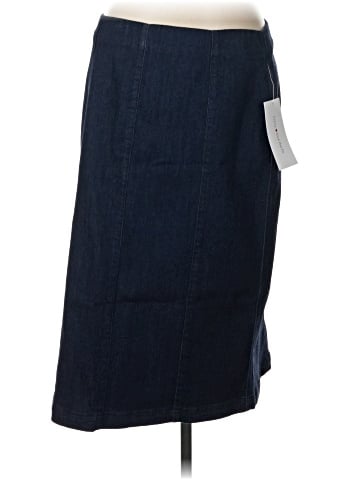 Intro Denim Skirt (view 1)