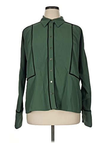 Karen Millen Long Sleeve Blouse (view 1)